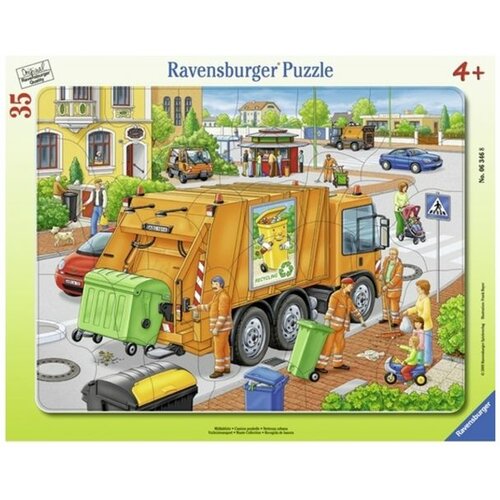 Ravensburger puzzle (slagalice) - Đubretari u gradu RA06346 Cene