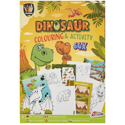  Bojanka sa zadacima Dinosaur Slike