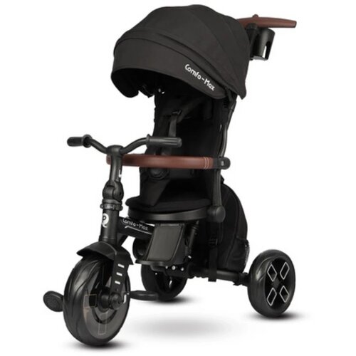 Qplay tricikl za decu 8u1 Comfo Max Black, 10m+ Cene