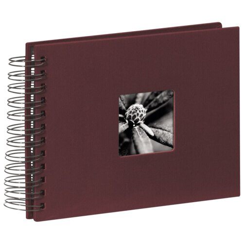 Hama fine art spiral bordeaux 24x17 50 black pages 90154 Cijene
