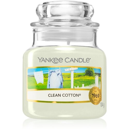 Yankee Candle clean Cotton mirisna svijeća 104 g Cene