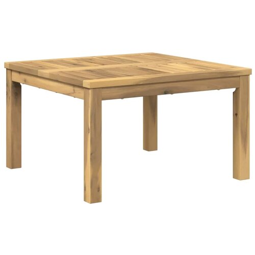  Stolić za kavu Bijela 60 x 60 5 x 36 cm Čvrsto drvo akacije - 60 x 60 5 x 36 cm Bijela Slike