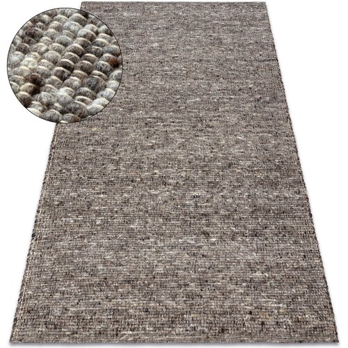 RugsX Preproge Preproga NEPAL 2100 stone, siva - volnena, 140x190 cm Siva Cene