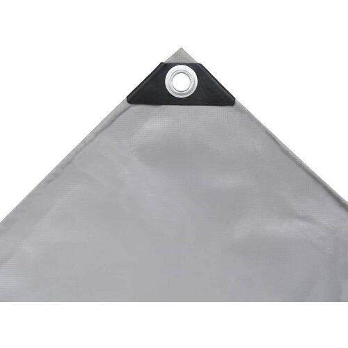  650 g/m&amp;sup2; 1,5 x 6 m siva Slike