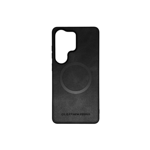  Silikonska futrola OLGE Magnetic New Feeling Samsung S26 Ultra CRNA Cene
