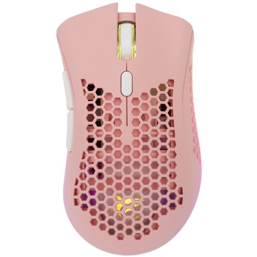 White Shark mi&amp;scaron;ka brezžična roza RGB WGM-5012 LIONEL Gaming, (21024662) Slike