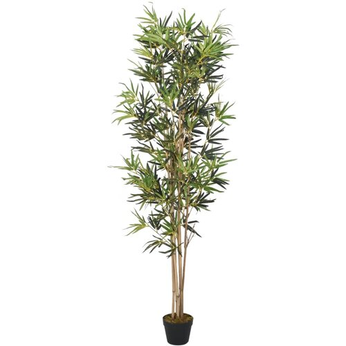 VidaXL Umjetno stablo bambusa 368 listova 80 cm zeleno Slike