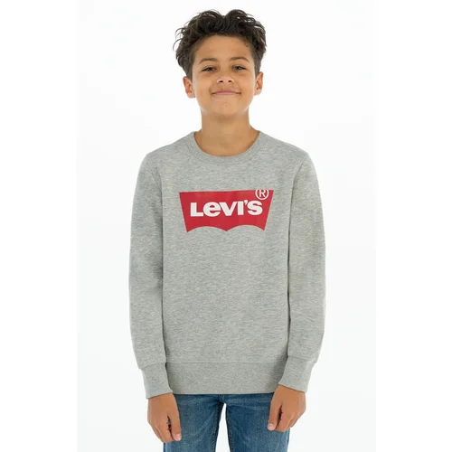 Levi's Otroška mikica siva barva,