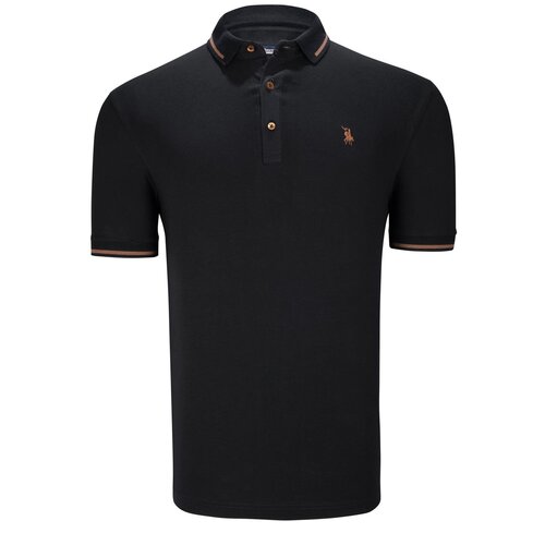 Dewberry QUADRUPLE SET T8586 MEN'S T-SHIRT-BLACK-WHITE-NAVY-SAKS Cene