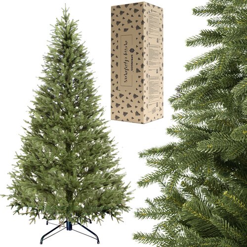 springos UMETNO BOŽIČNO DREVO KAVKA&Scaron;KA SMREKA 220cm PREMIUM PE DEBELO KOT ŽIVO, (21637881) Cene