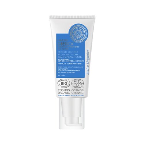 Natura Siberica balancing night face cream-fluid Slike