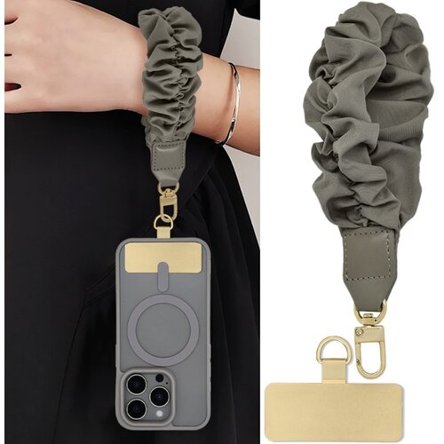 INF Prenosni pa&scaron;ček za zapestje, združljiv z iPhone - eleganten in varen dodatek Grey, (5000116373) Cene