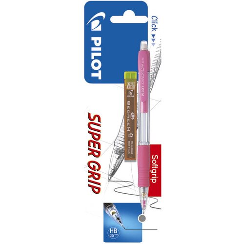 Olovka TEHNIČKA 0,5 MM SUPER GRIP PLUS MINA PILOT SORTIRANO BLISTER Cene