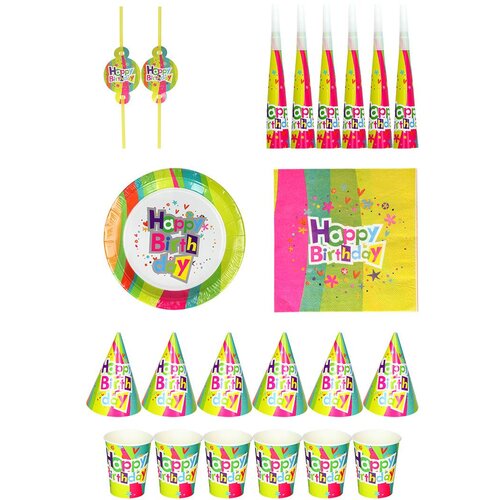  SB Party Set Happy Birthday 6/1 Slike