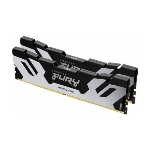 Kingston DDR5 32GB (2x16GB) 6400MT/s [FURY RENEGADE], Non-ECC UDIMM, CL32 1.4V, 288-pin 1Rx8, Silver/Black, Memory Kit, w/Heatsink, XMP Cene
