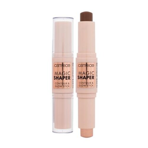 Catrice Magic Shaper Contour &amp;amp; Glow Stick bronzer in osvetljevalec v stiku 9 g Odtenek 030 deep Slike