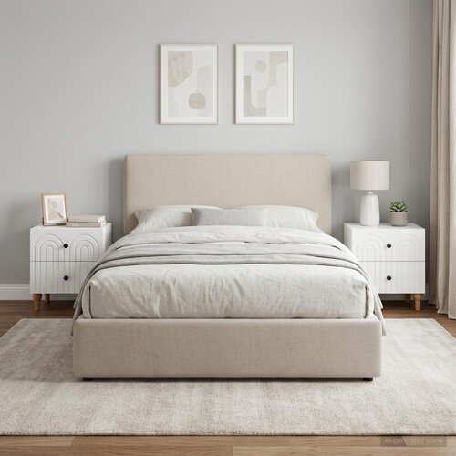  Noćni ormar 2 pcs Bijela visokog sjaja 43 x 34,5 x 48 cm Cijene