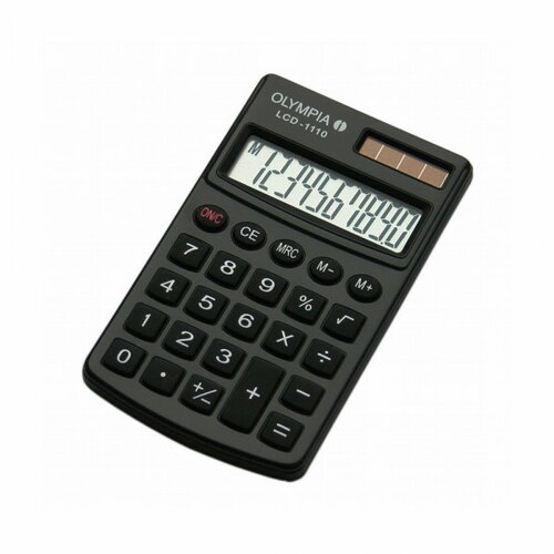 Olympia kalkulator lcd 1110 crna Slike