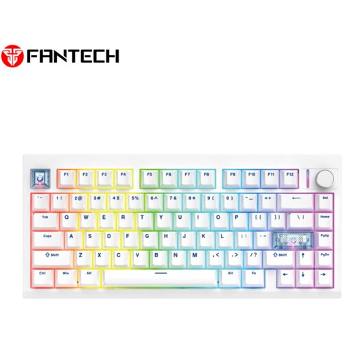 Fantech tastatura mehanička gaming MK921 maxfit 8 wireless bela (white switch) Slike