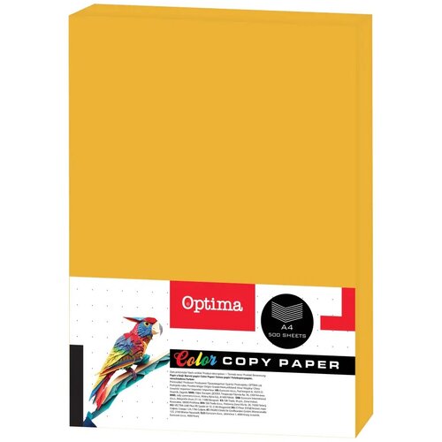  Papir barvni a4 80g intenziv optima 1/500 OPTIMA - ZLAT Cene