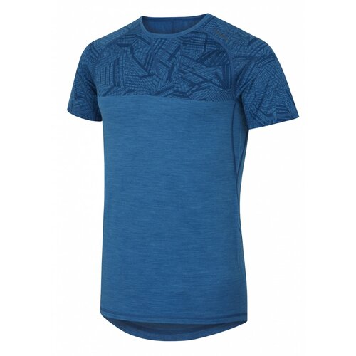 Husky Merino thermal underwear T-shirt short men's dark. blue Cene