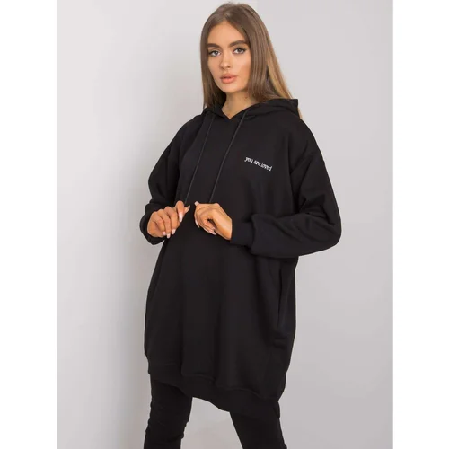 Fashion Hunters Women's black hoodie