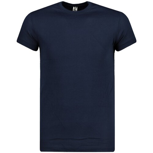 Edoti Muška obična majica S970 crna | plava Cene