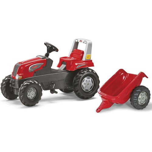 Rolly Toys junior rt kid traktor na pedale sa prikolicom (800315) Slike