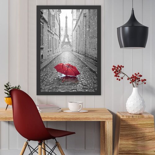 Wallity Uokvirena slika Eiffelov toranj 2, 40x55 cm Cene