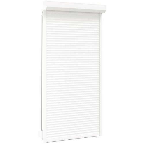 VidaXL Rolete iz aluminija 110x220 cm bele, (20708053) Slike