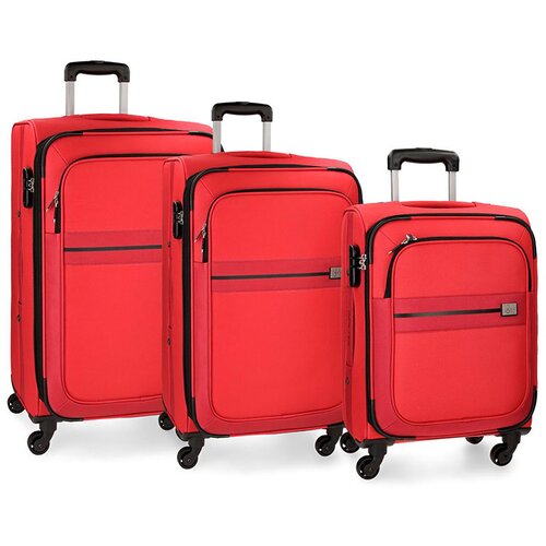 Joumma Bags roll road set kofera 55/66/76cm sicilia red 59194 Slike