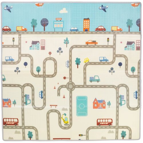 Chipolino podloga za igru City 142 &amp;times; 142 cm Slike