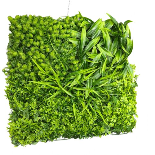Mks Zeleni Zid 3D 50 &amp;times; 50 cm - Dekorativni zeleni panel Slike