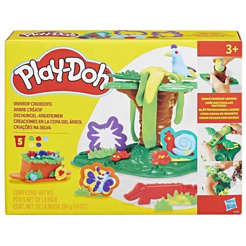 Hasbro Play-Doh: Ustvarjanje v kro&amp;scaron;njah komplet plastelina s 5 lončki in drugimi dodatki - Slike