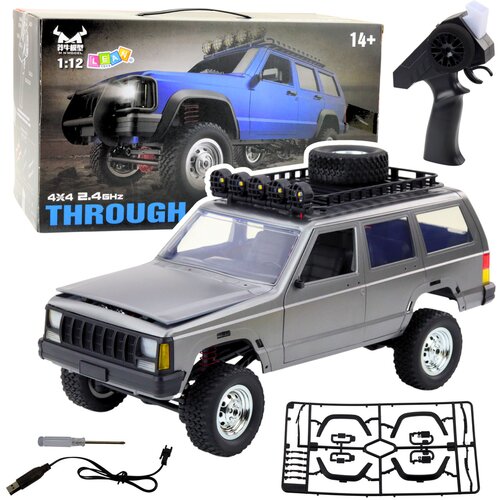 Terenski auto na daljinsko upravljanje 4x4 MN78 u omjeru 1:12 - srebrni Cijene