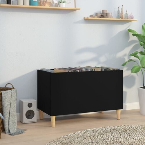 vidaXL Ormarić za ploče crni 74 5 x 38 x 48 cm od konstruiranog drva Cijene
