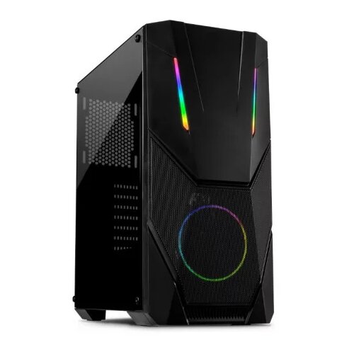 InterTech Case IT-3303 w/2 ARGB FANS Cene
