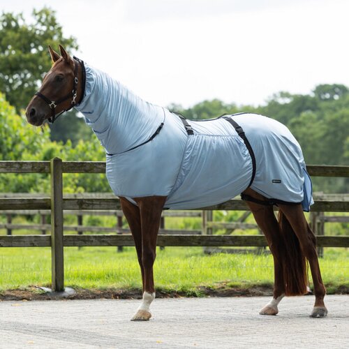 QHP Pregrinjalo za ekcemarje, Steel Blue - 155 cm Cene