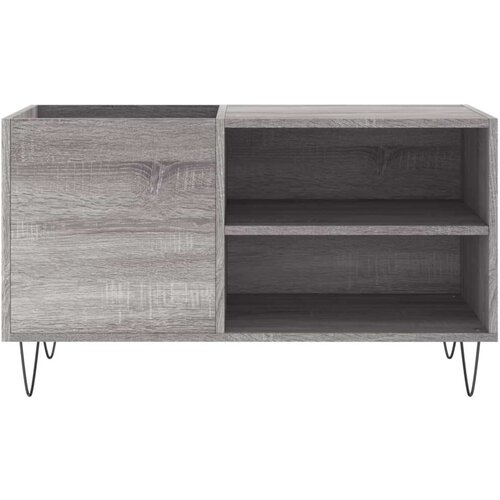  Omarica za gramofonske plo&amp;scaron;če siva sonoma 85x38x48 cm inž. les, (20801655) Slike