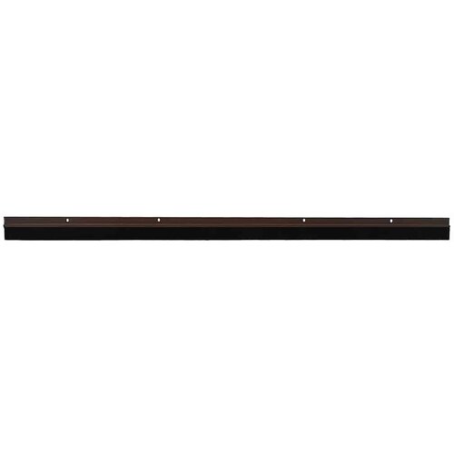  Držač četke za vrata 2 pcs Smeđa 100 cm Aluminijski legura Slike