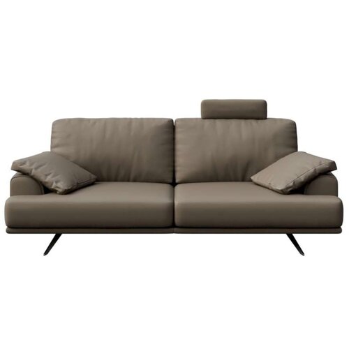 MESONICA Svjetlo smeđa kožna sofa 220 cm Prado &amp;ndash; Slike