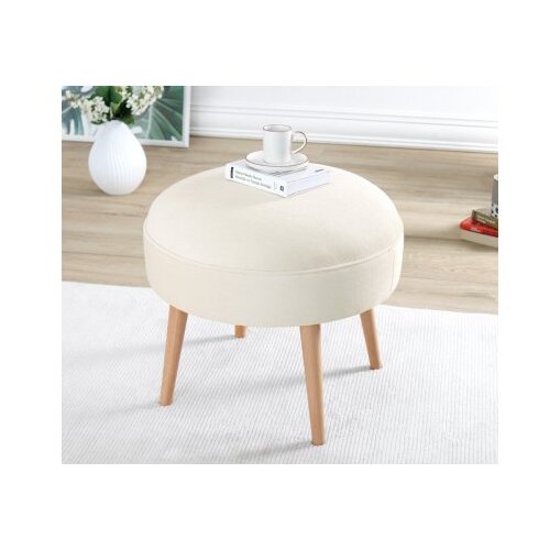 Atelier Del Sofa Romley - Cream Cream Pouffe Slike