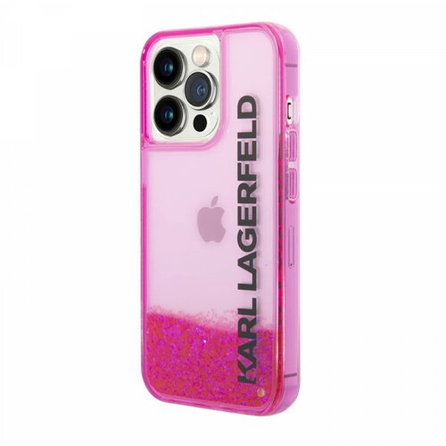 Karl Lagerfeld Futrola Liquid Glitter Elong Hard za Iphone 14 Pro pink Full ORG (KLHCP14LLCKVF) Cene