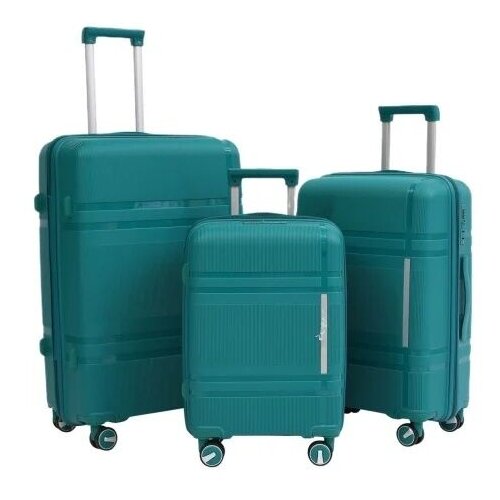 BOLZZ Set Kofera Voyage 3/1, Tirkizna Cene