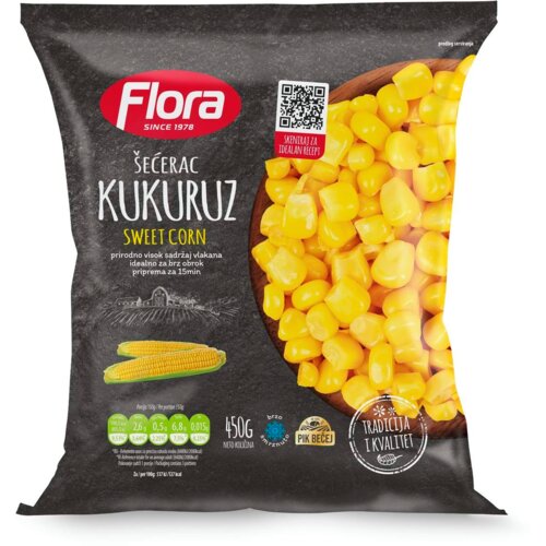 Flora kukuruz šećerac 450g Cene