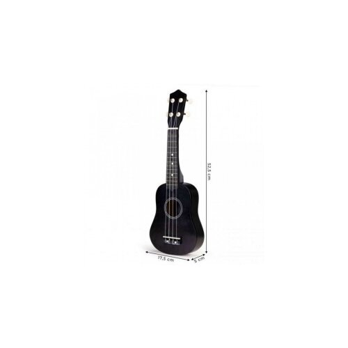  gitara za decu sa metalnim žicama crna Cene