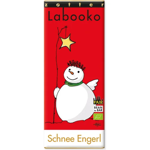 Zotter Schokoladen Bio čokolada Labooko - "snežni angel" - 35 g