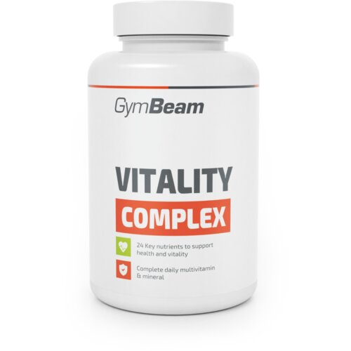 GymBeam Vitality complex 60 табл. без укуса Slike