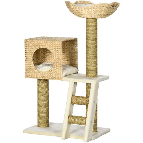HOMESTAR Mačje drevo 57x37x100,5 cm, belo, za praskanje, (5000228319) Cene