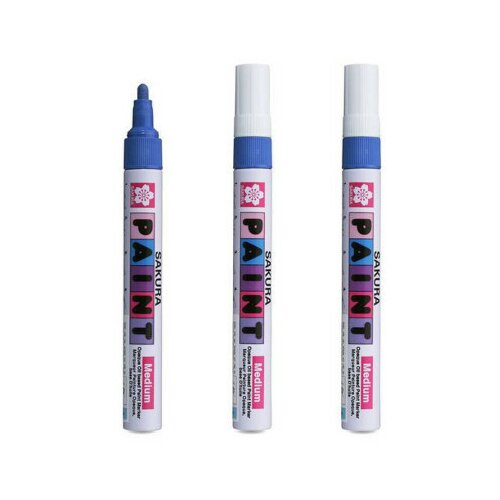 Paint marker, uljani marker, medium, cer.blue, 2.0mm ( 672502 ) Slike